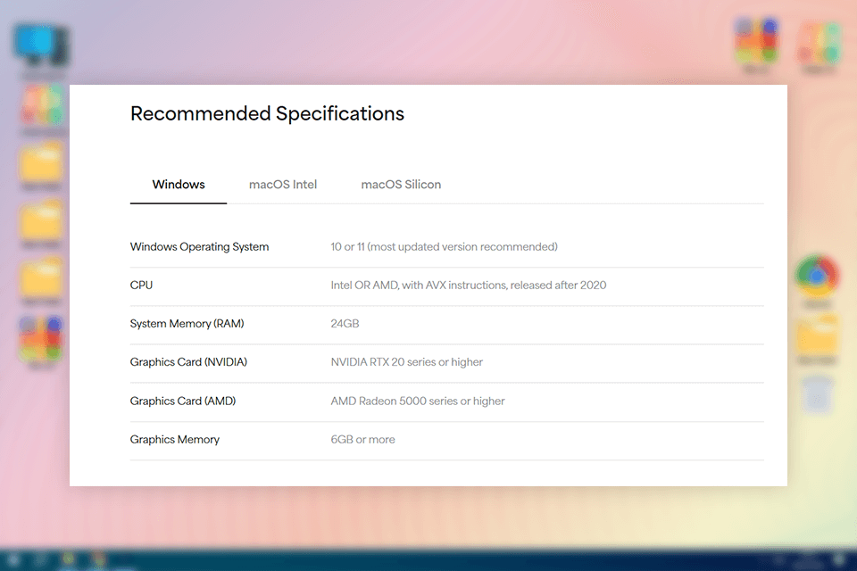 topaz denoise ai requirements