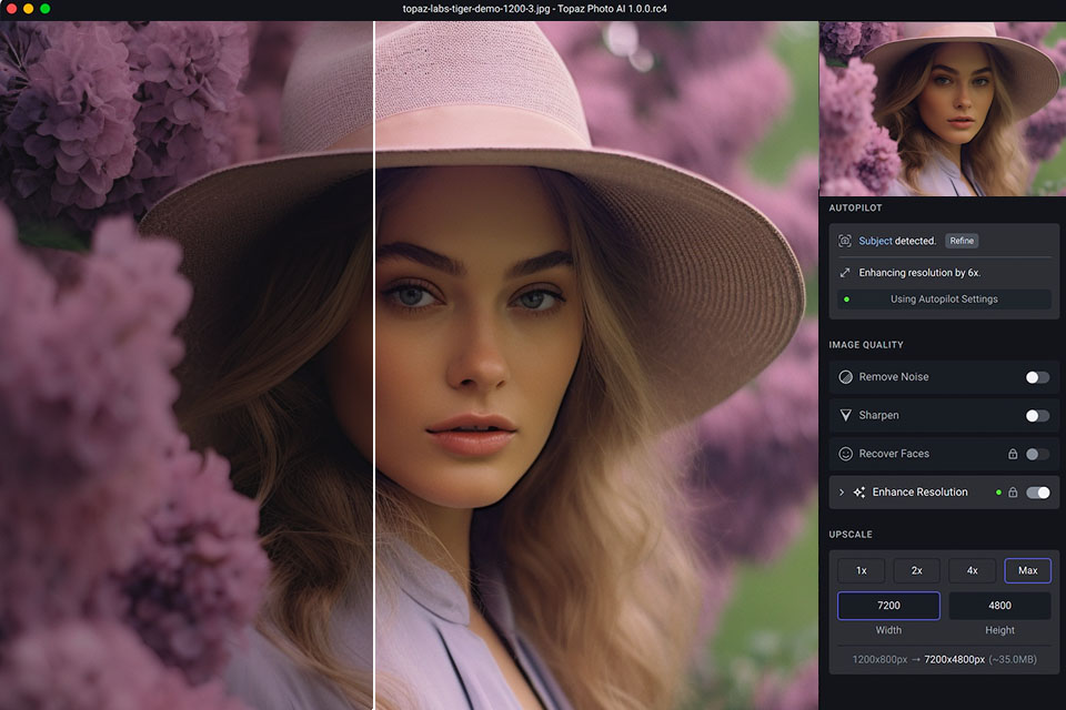 topaz ai photo editor