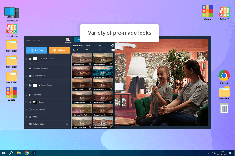 topaz studio 2 pre-made looks