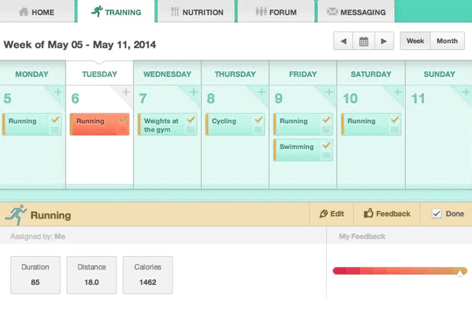 total coaching interface