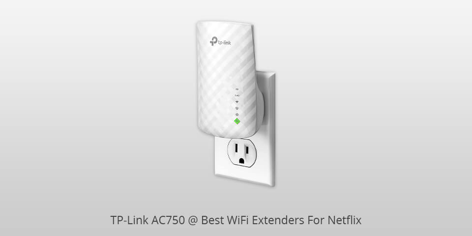 tp-link ac750 wifi extender for netflix