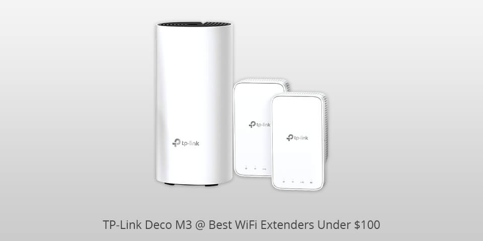 tp-link deco m3 wifi extender under 100