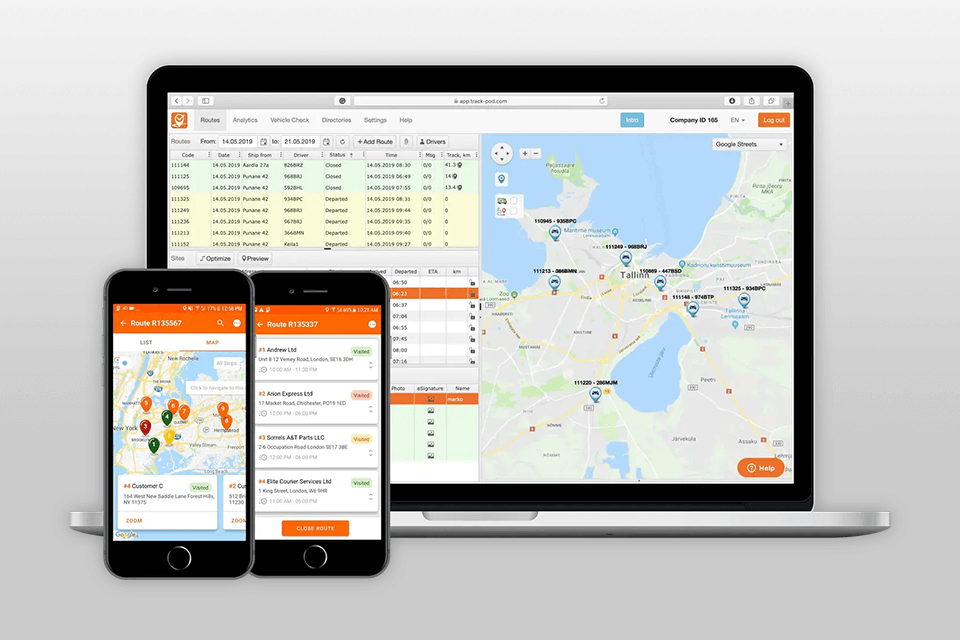 track pod last mile logistics