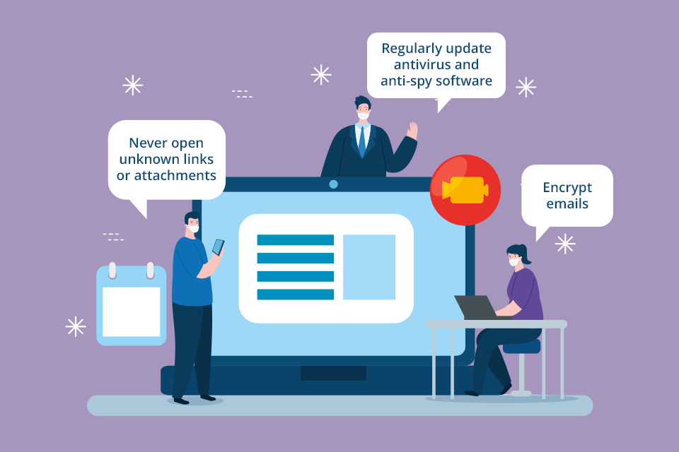 train employees to secure email for small business