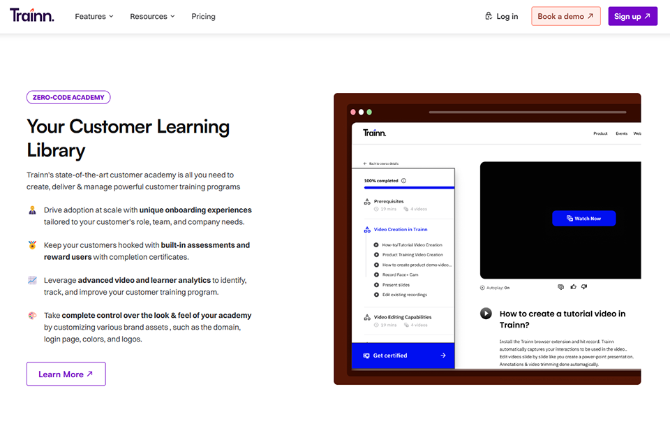 trainn co online learning platform