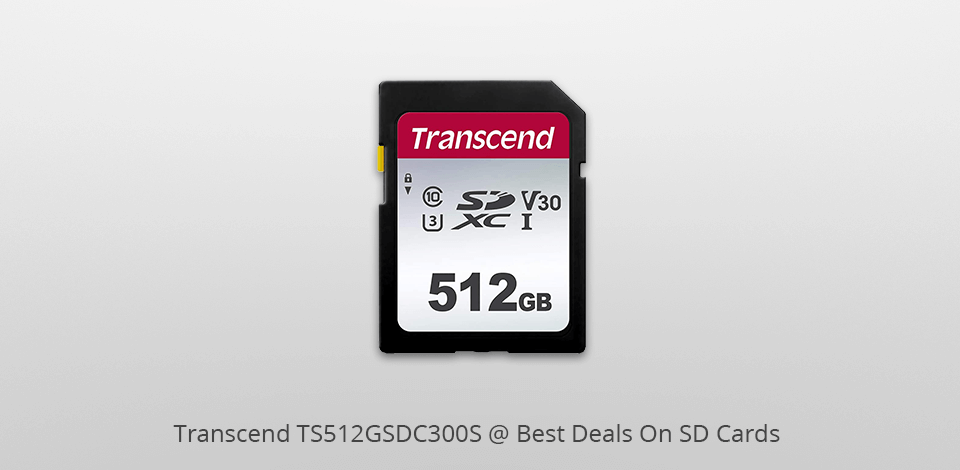 transcend ts512gsdc300s deals on sd cards