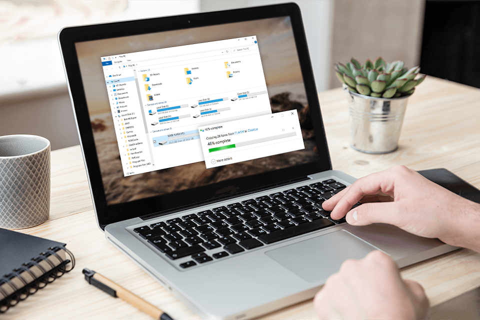 transfer photo to computer
