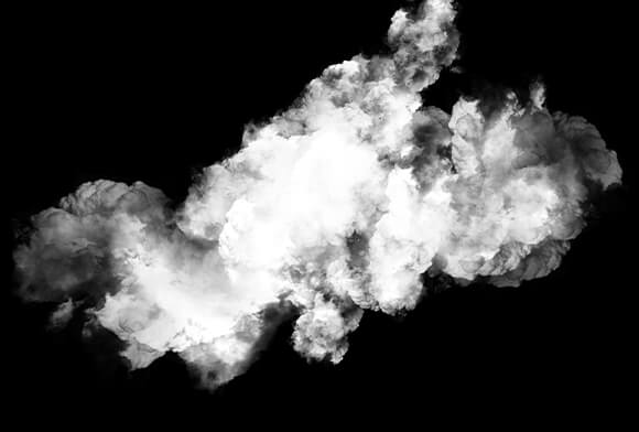 prozoren cigaretni dim