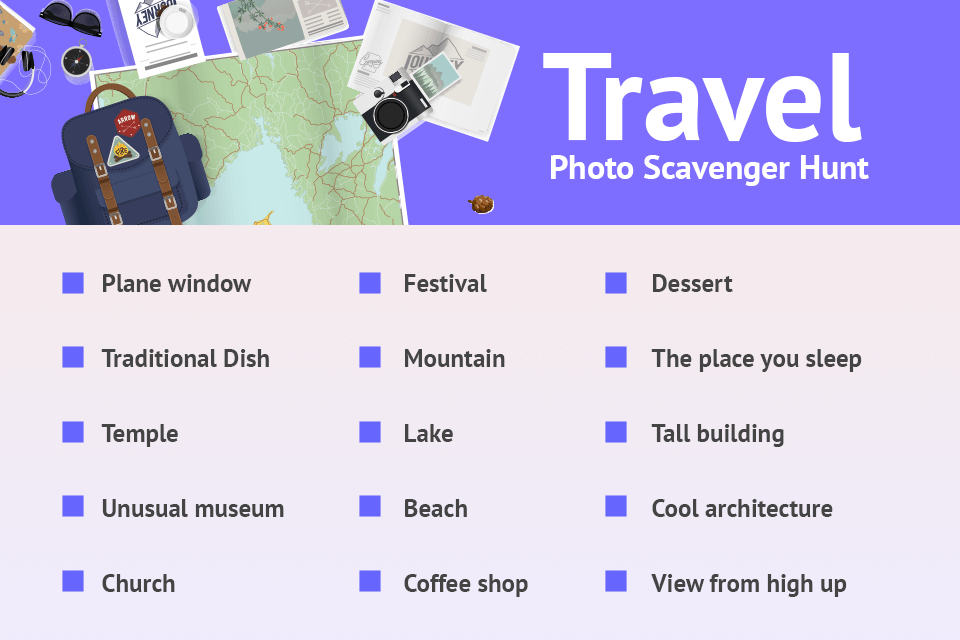 17 Photo Scavenger Hunt Ideas, Challenges & Tips