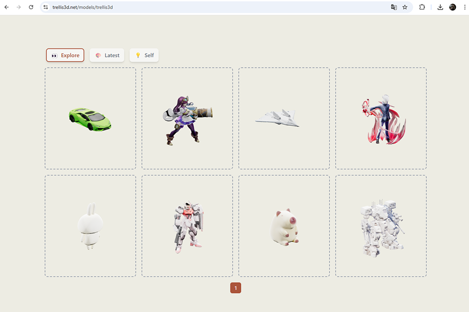 trellis3d net ai 3d model generator