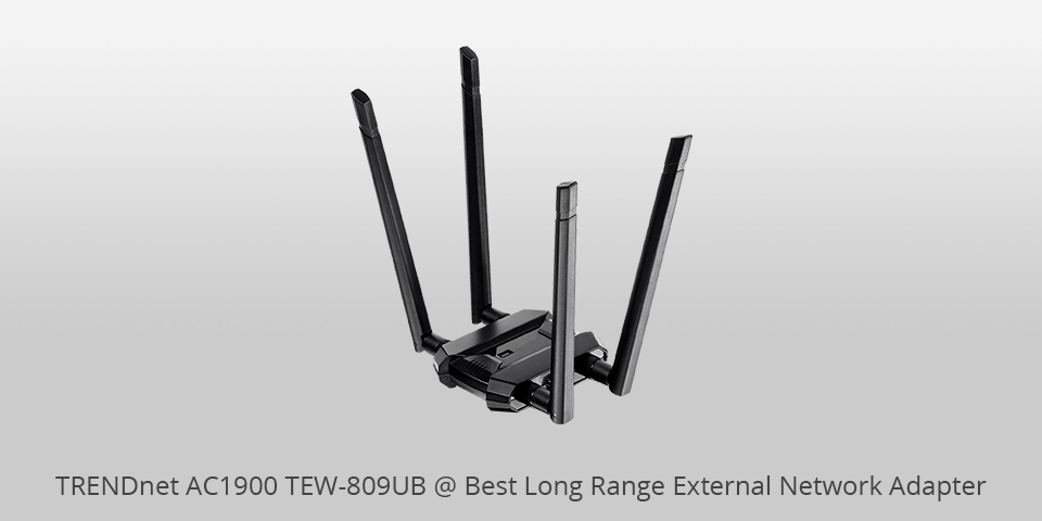 trendnet ac1900 tew-809ub long range external network adapter