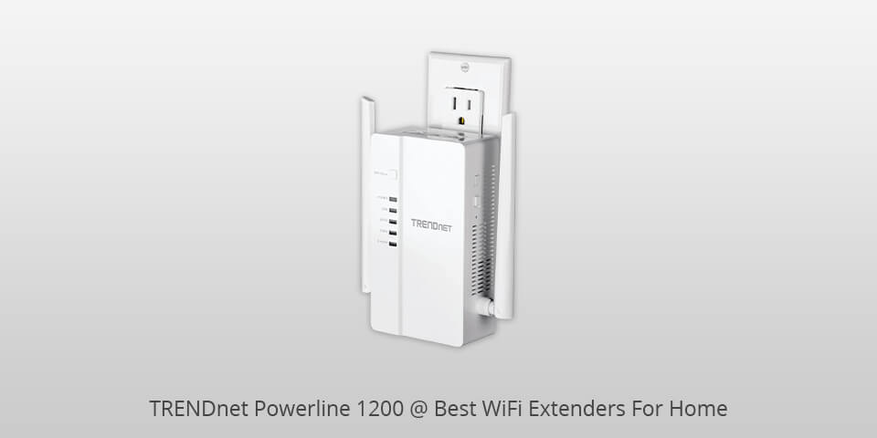 trendnet powerline 1200 wifi extender for home