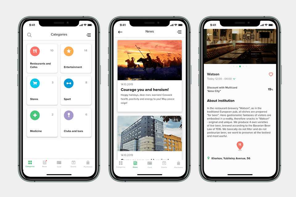 triare it company mobile app example