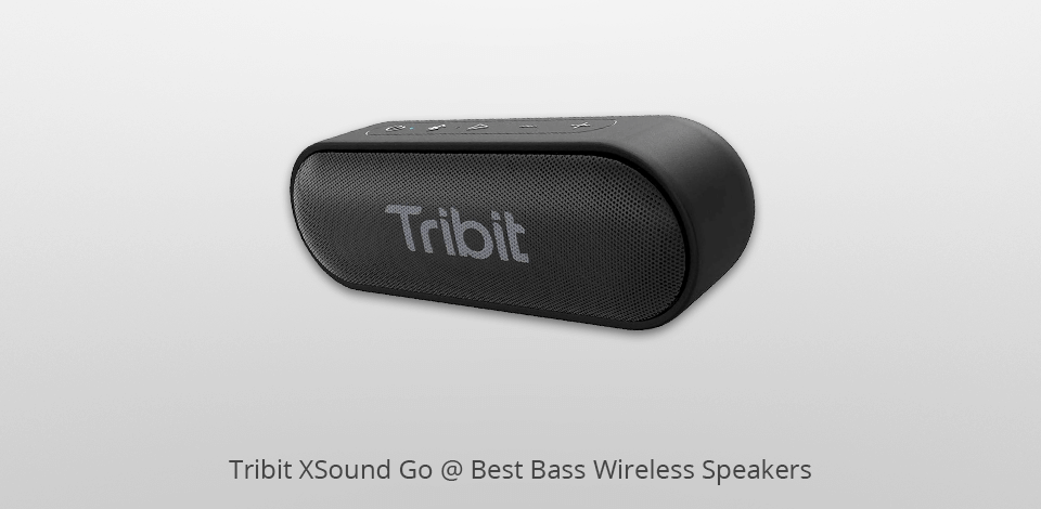 tribit xsound go bass wireless speakers