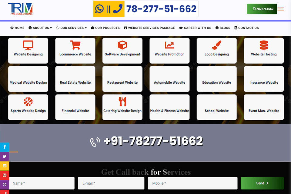 trimwebsolutions interface services