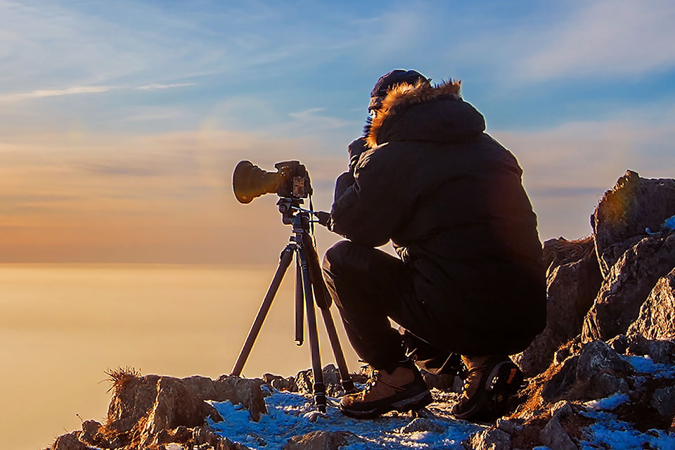 tripod for static shots