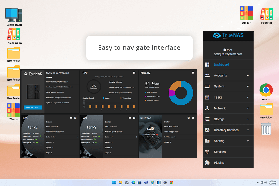 truenas os for home server