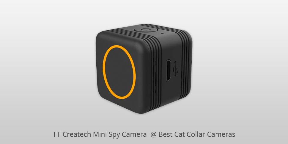 tt-createch mini spy camera  cat collar camera