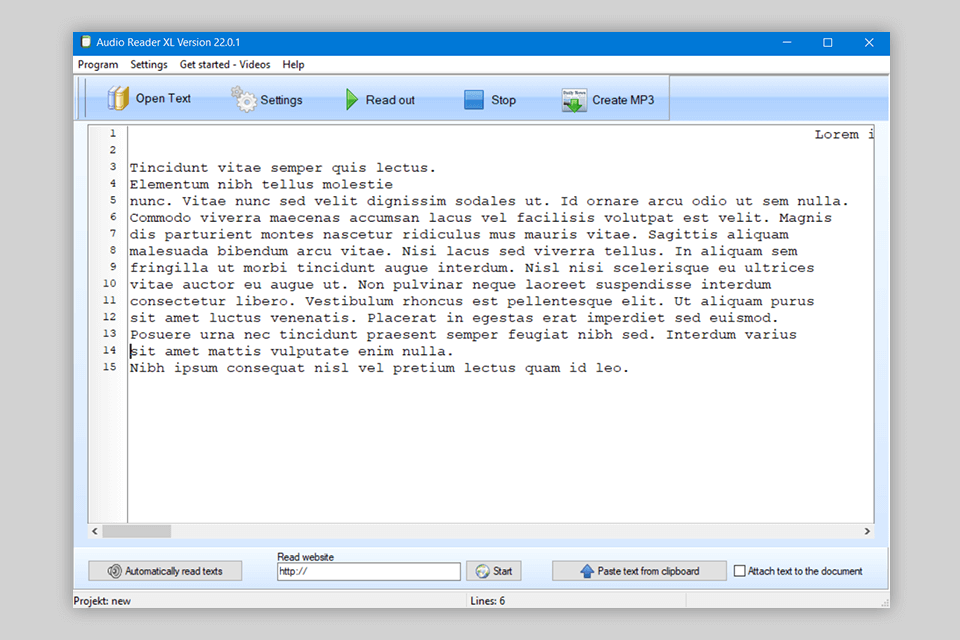 ttssoft software review interface
