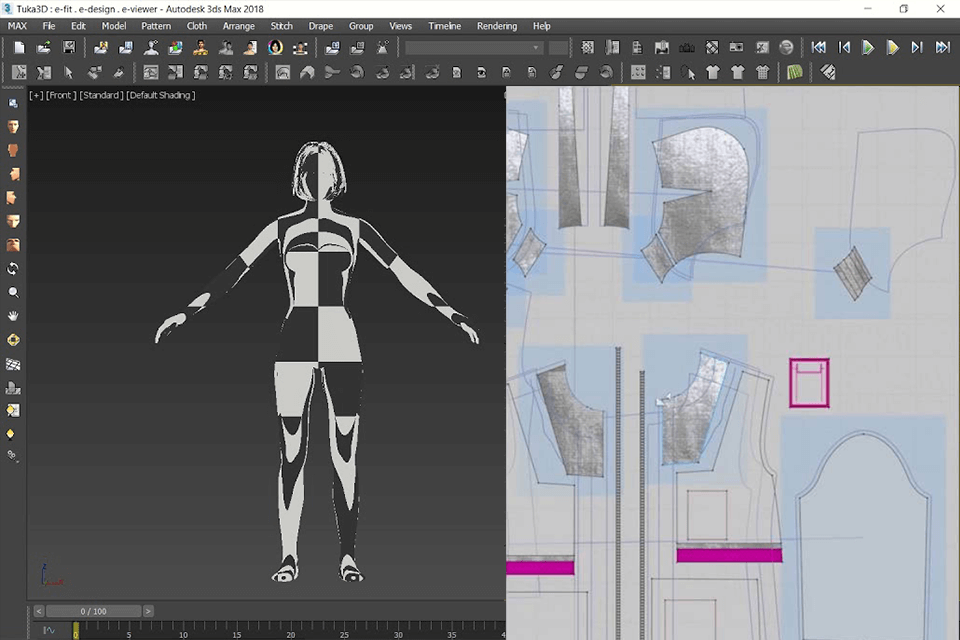 3 Best Free Fashion Design Software In 2024   Tuka 3d Interface 