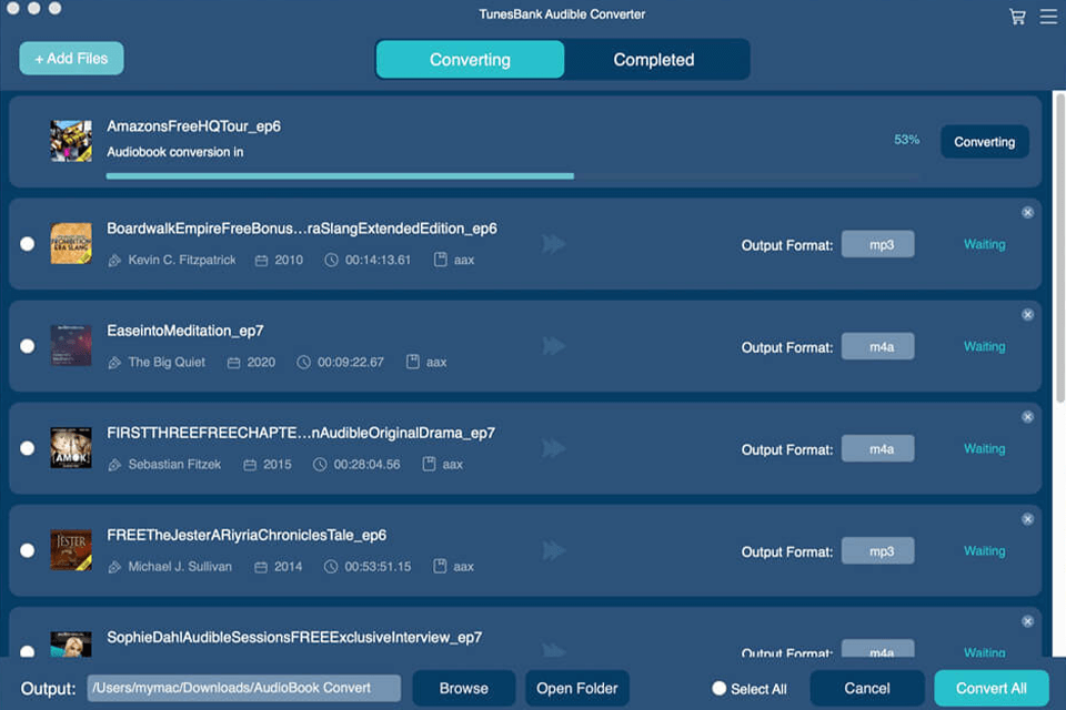 tunefab audible converting