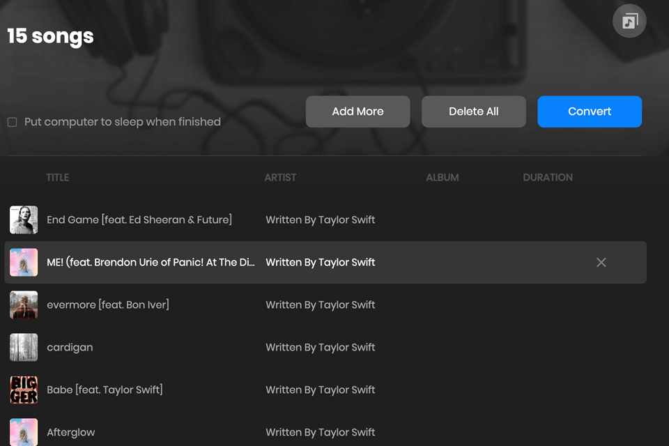 tunepat amazon music converter before conversion
