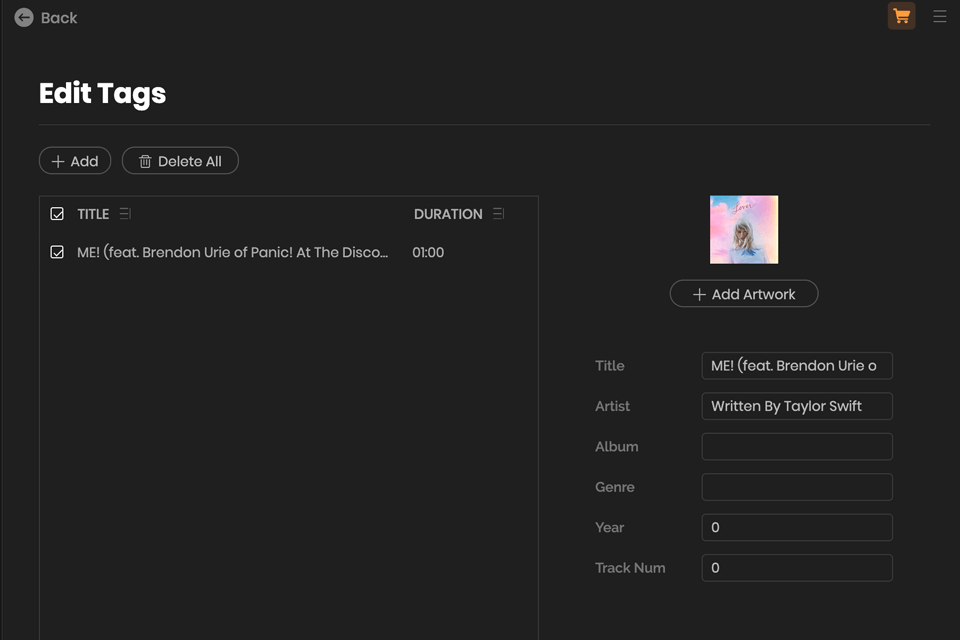 tunepat amazon music converter tag editing