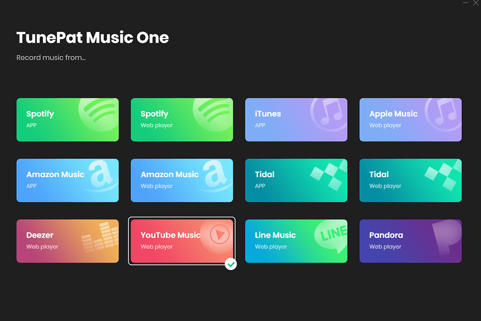 tunepat music one