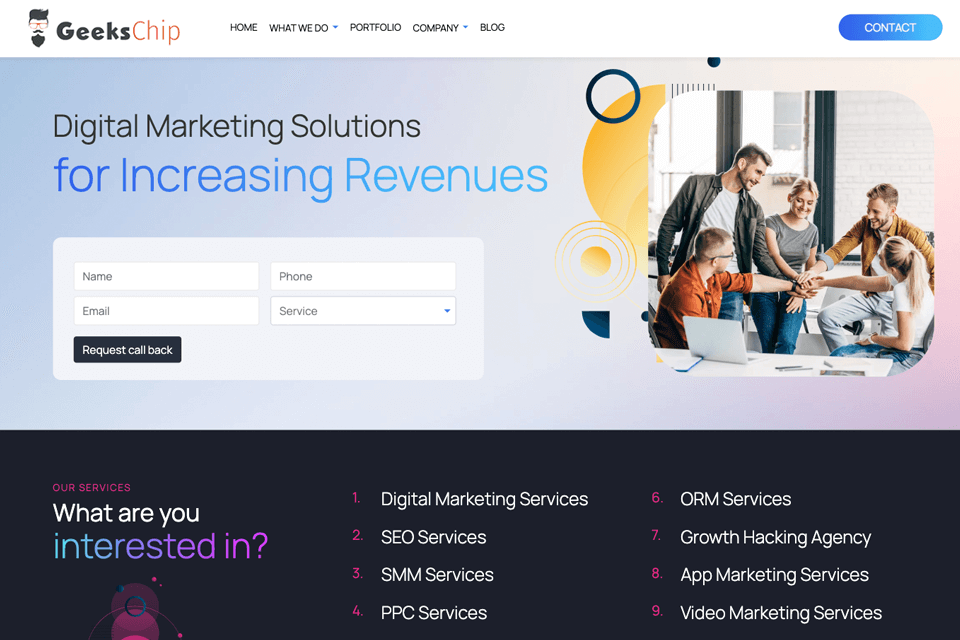 tvisha web geliştirme şirketi iş örneği