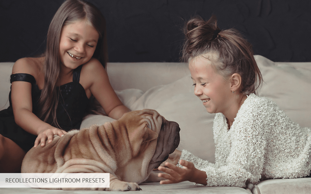 اثنين من أزهار lightroom المسبقة الذكريات
