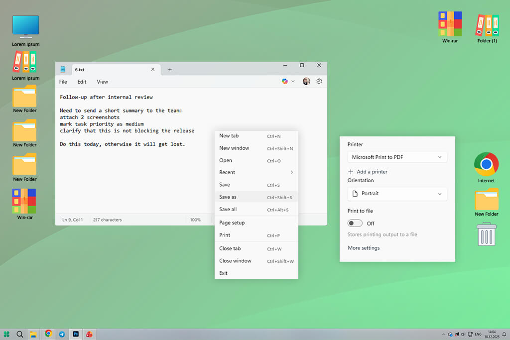 txt to pdf conversion by hand