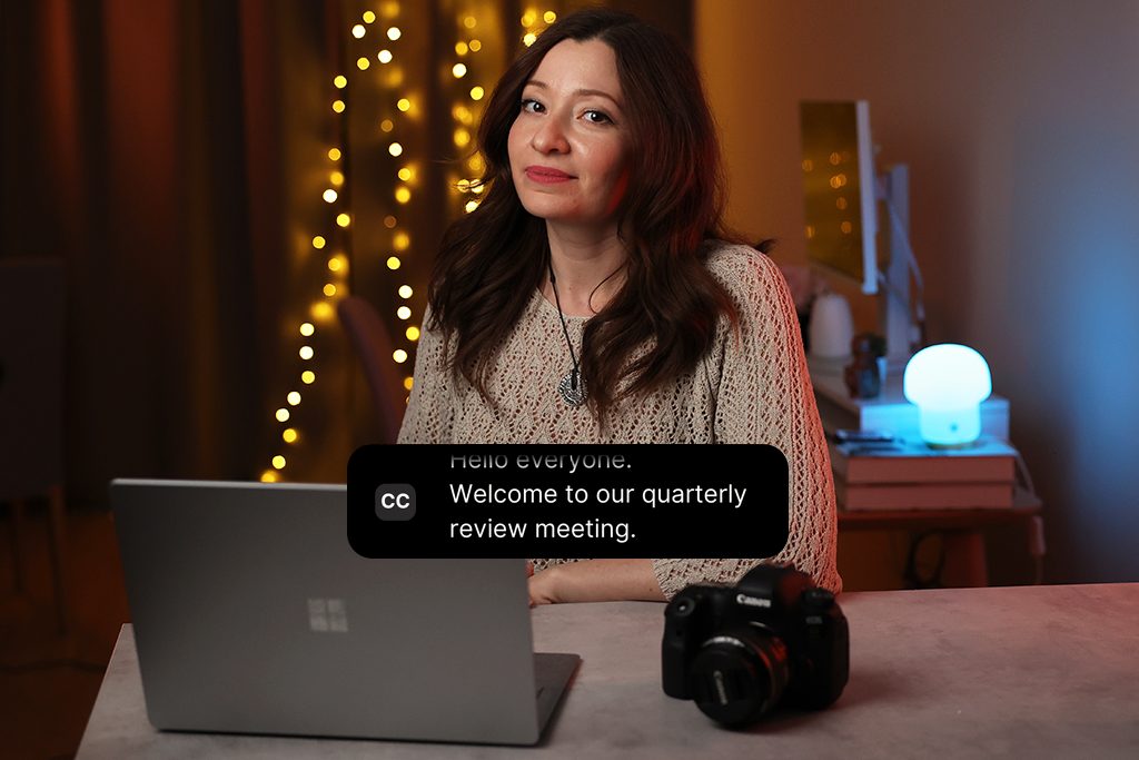 types of captions live captions