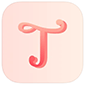 typic picture caption app logo