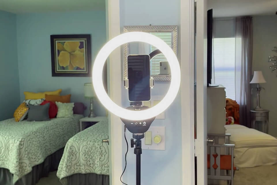 ubesize ring light for iphone