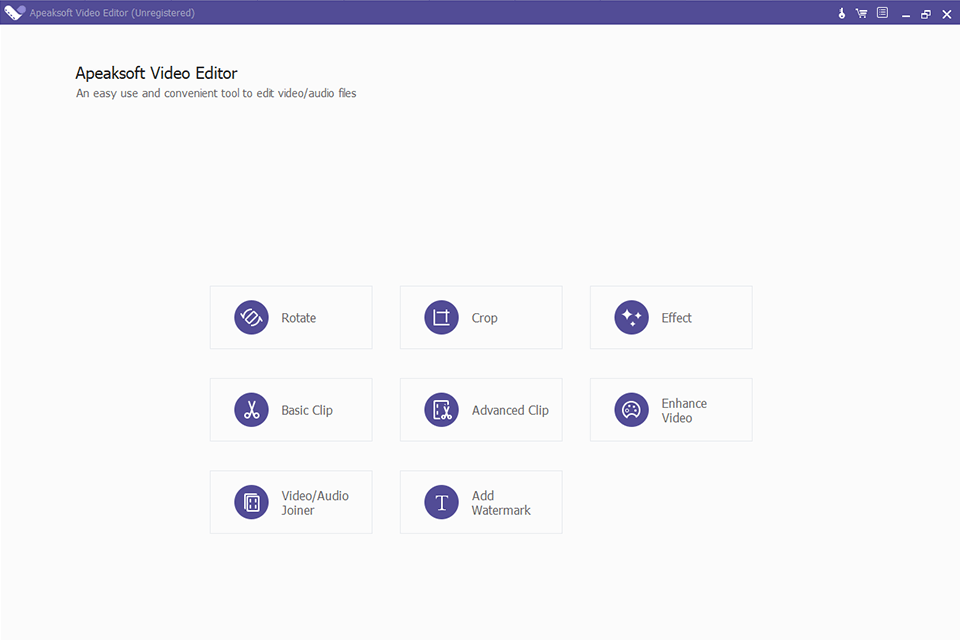 ui apeaksoft video editor review