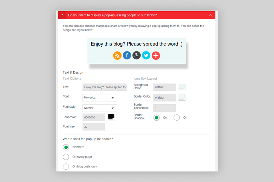 ultimate social media icons wordpress social media plugin interface