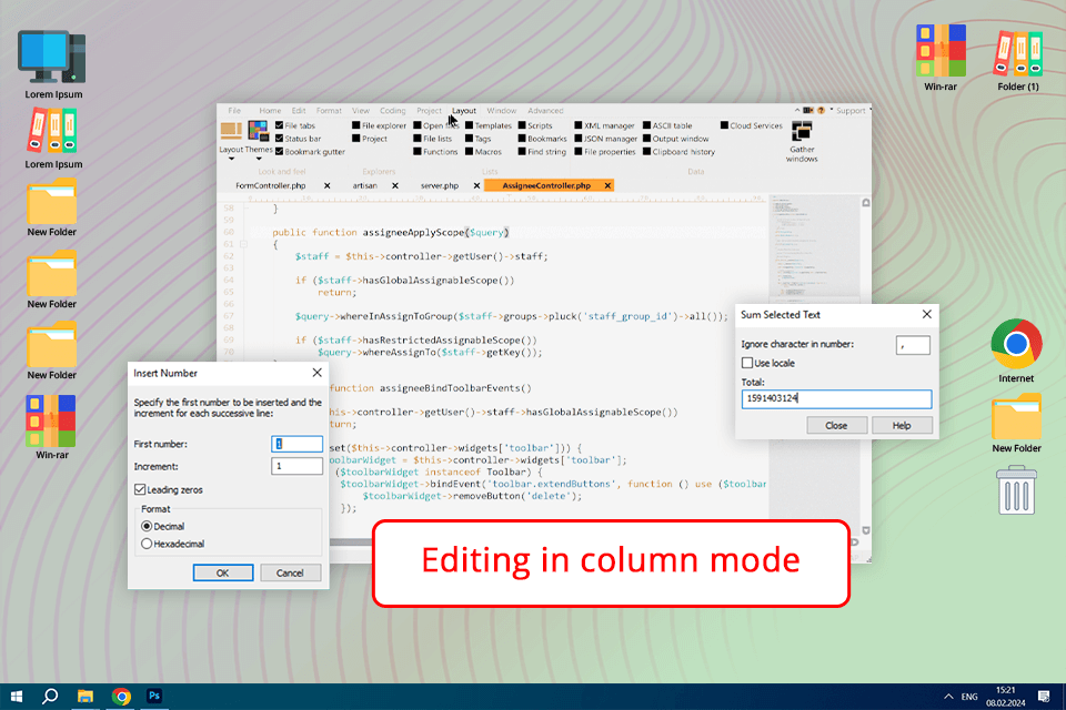 ultraedit text editor for coding