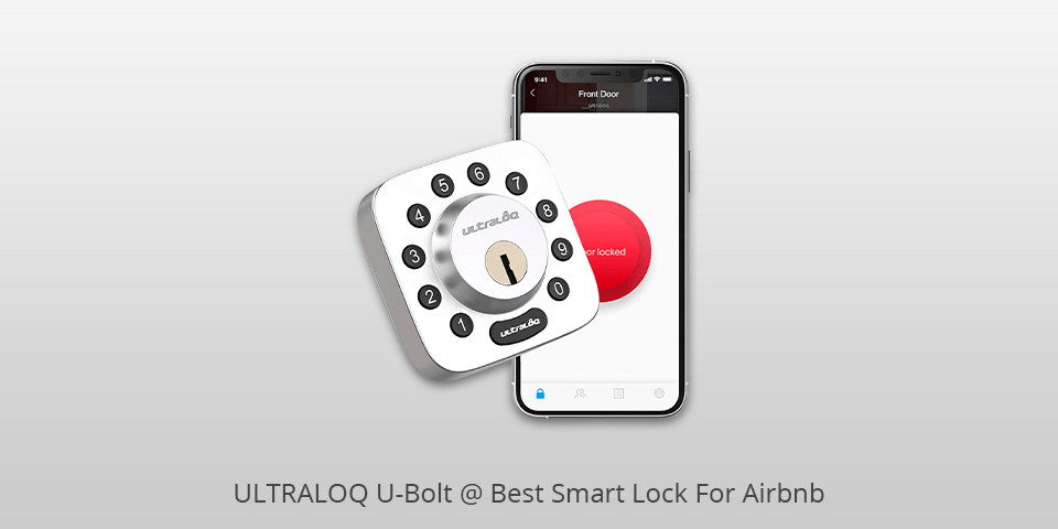 ultraloq u-bolt smart lock for airbnb
