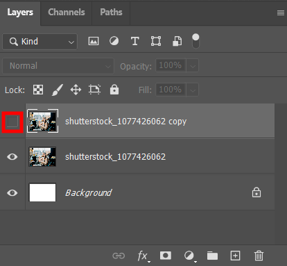 undo and redo in photoshop background layers