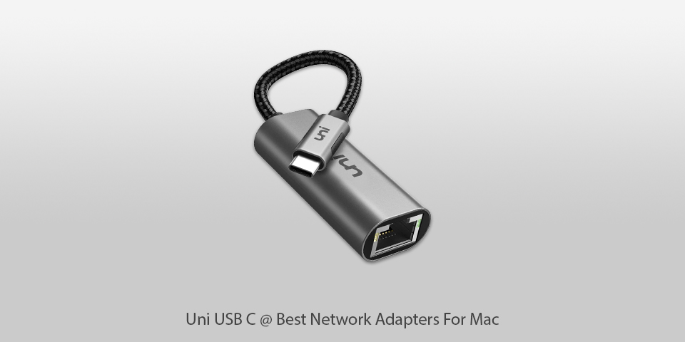 uni usb c network adapter for mac