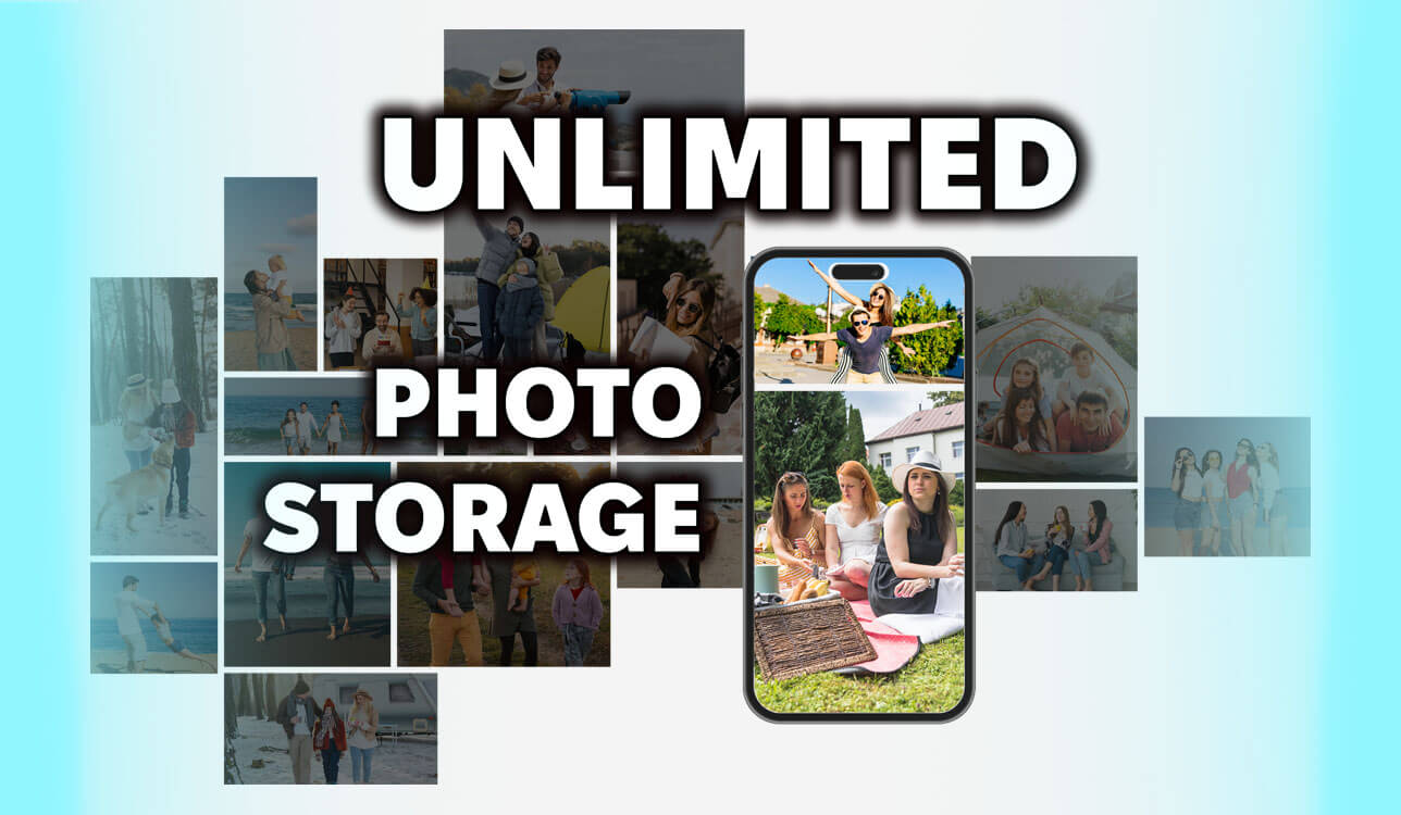 unlimited photo storage