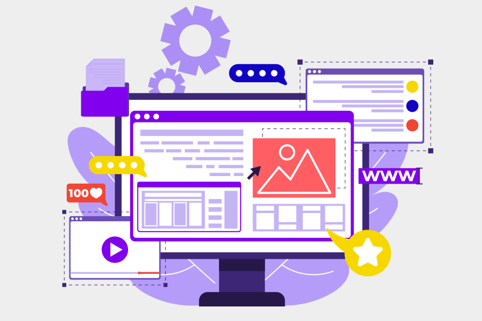 unstack website development