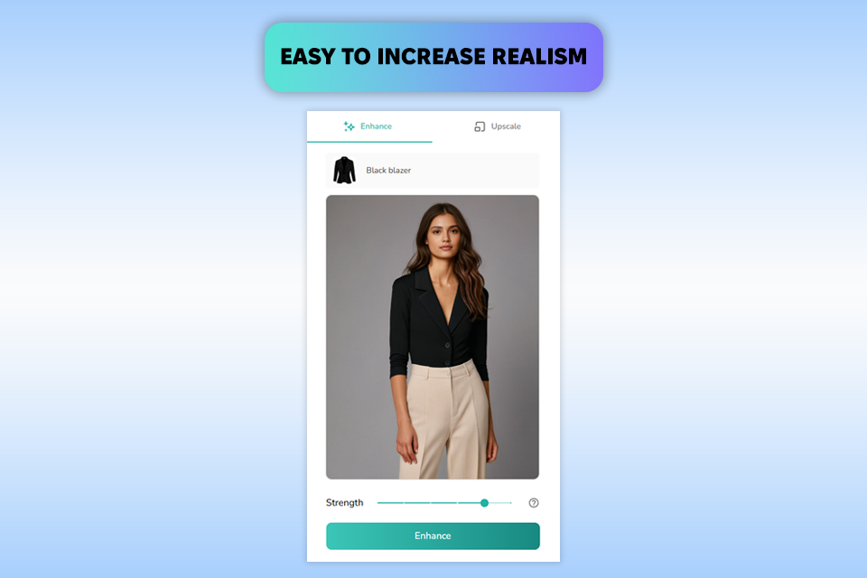 unwear ai enhancing feature
