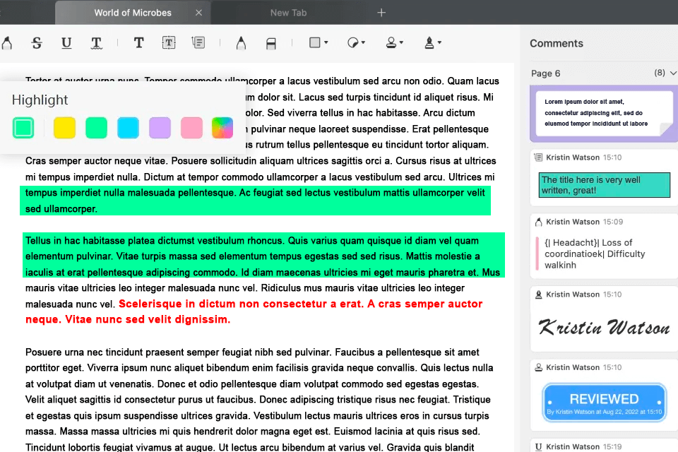 updf annotation tools