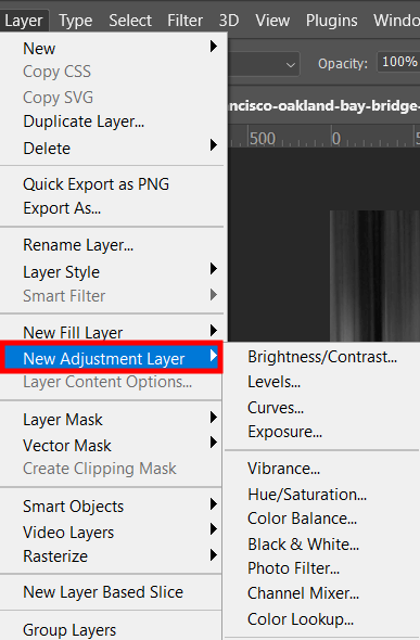 use adjustments layers to reduce photoshop file size