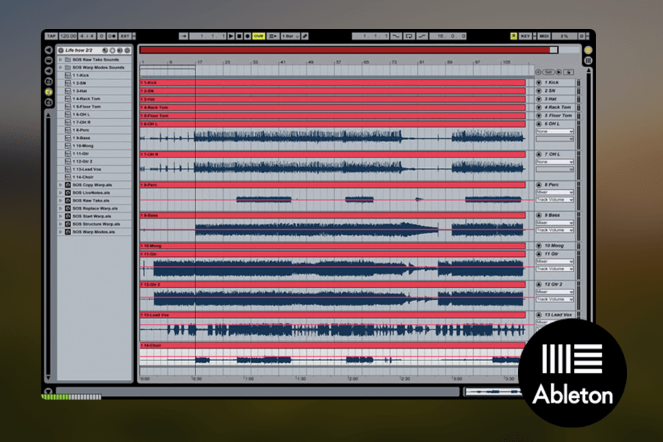 user interface ableton