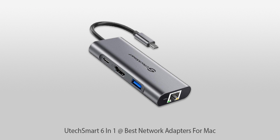 utechsmart 6 in 1 network adapter for mac