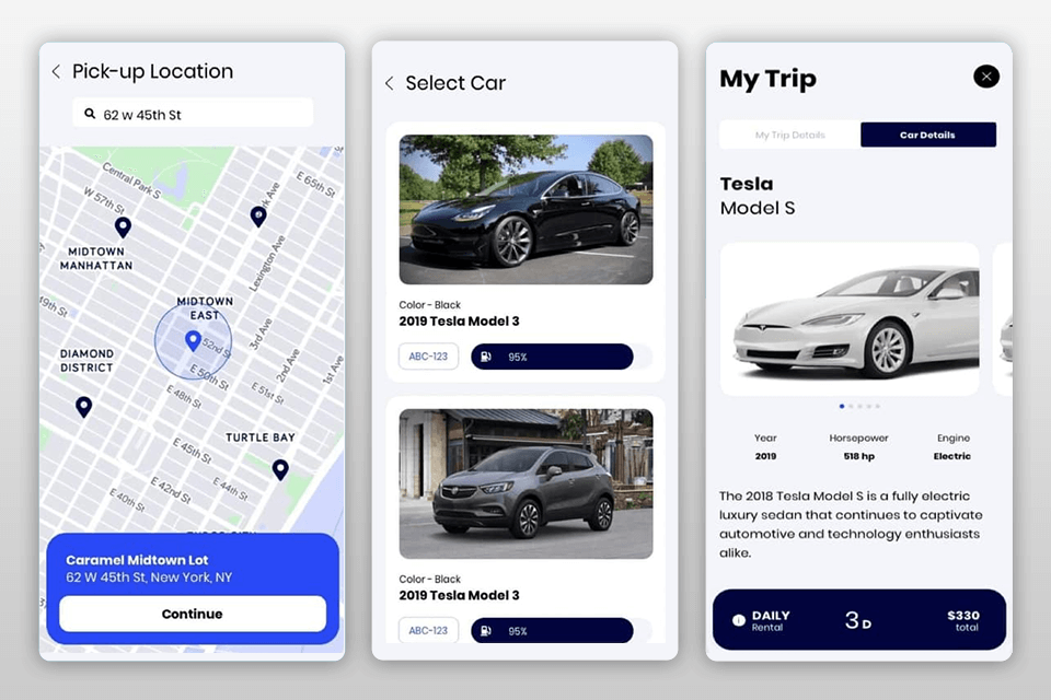utility app development company work example