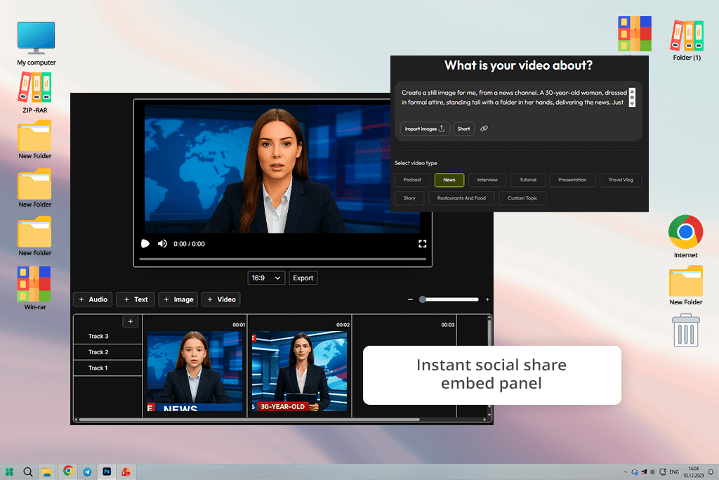 генератор новин vadoo ai