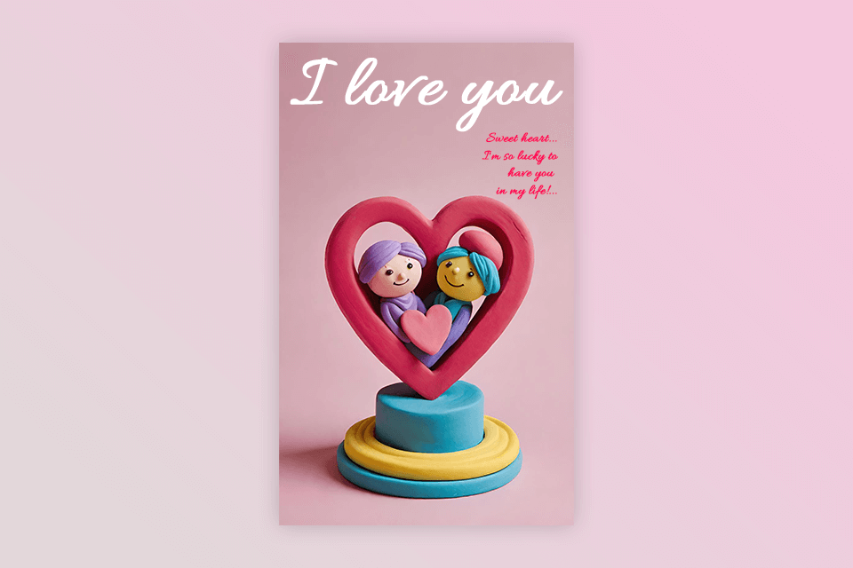 valentine’s day card maker app to make valentines day card